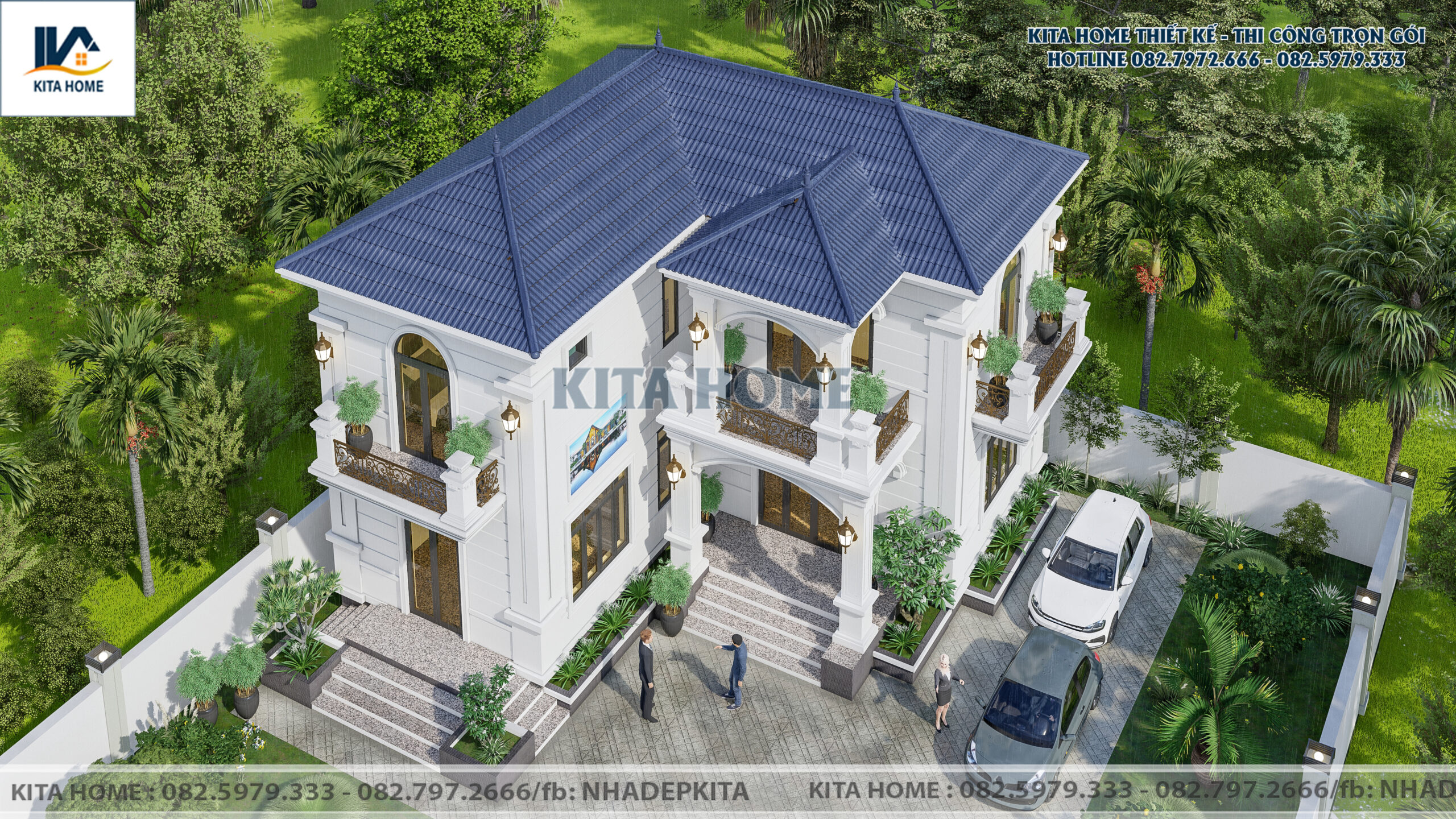 Biệt thự 2 tầng