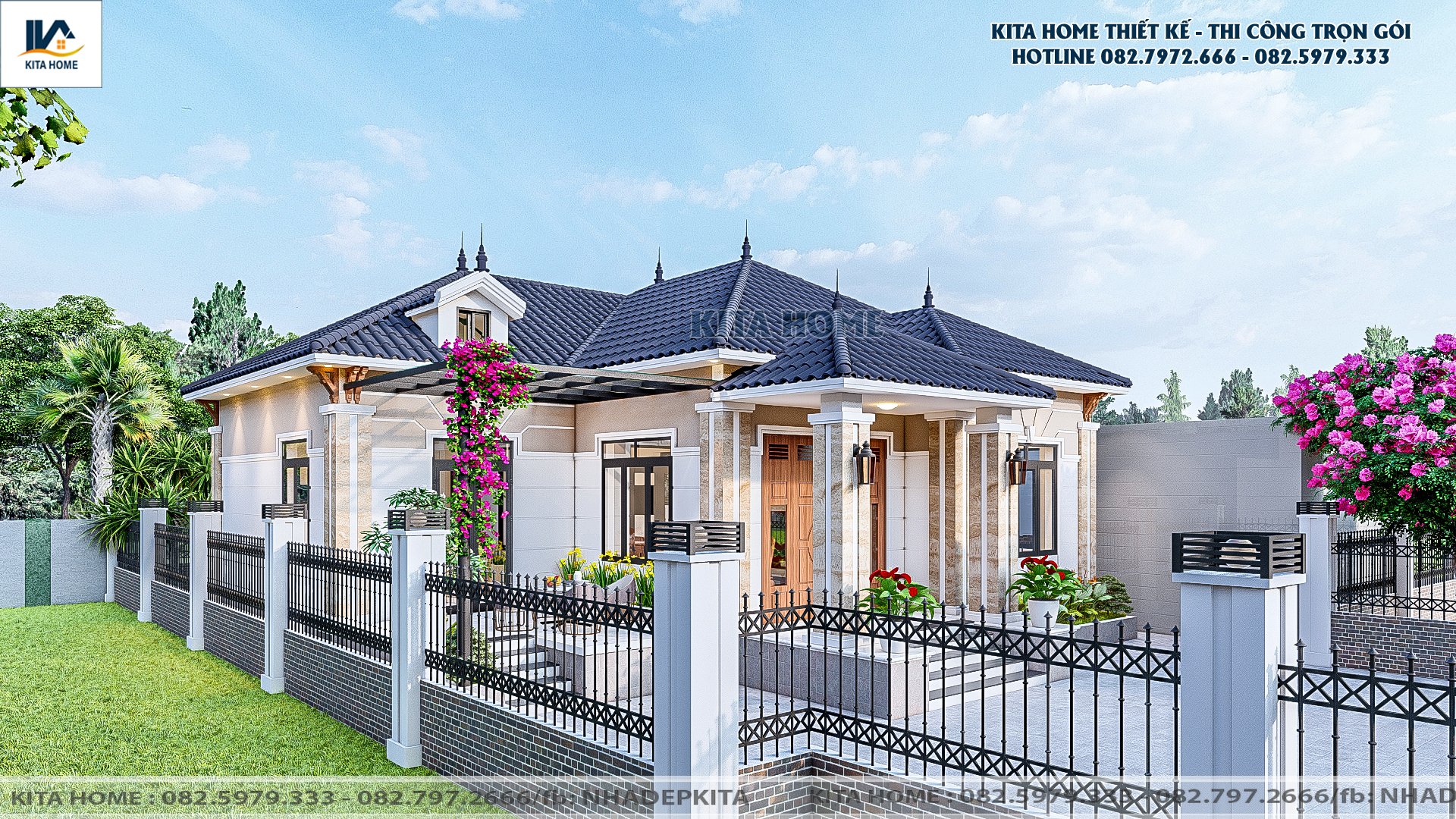Nhà vườn mái Nhật