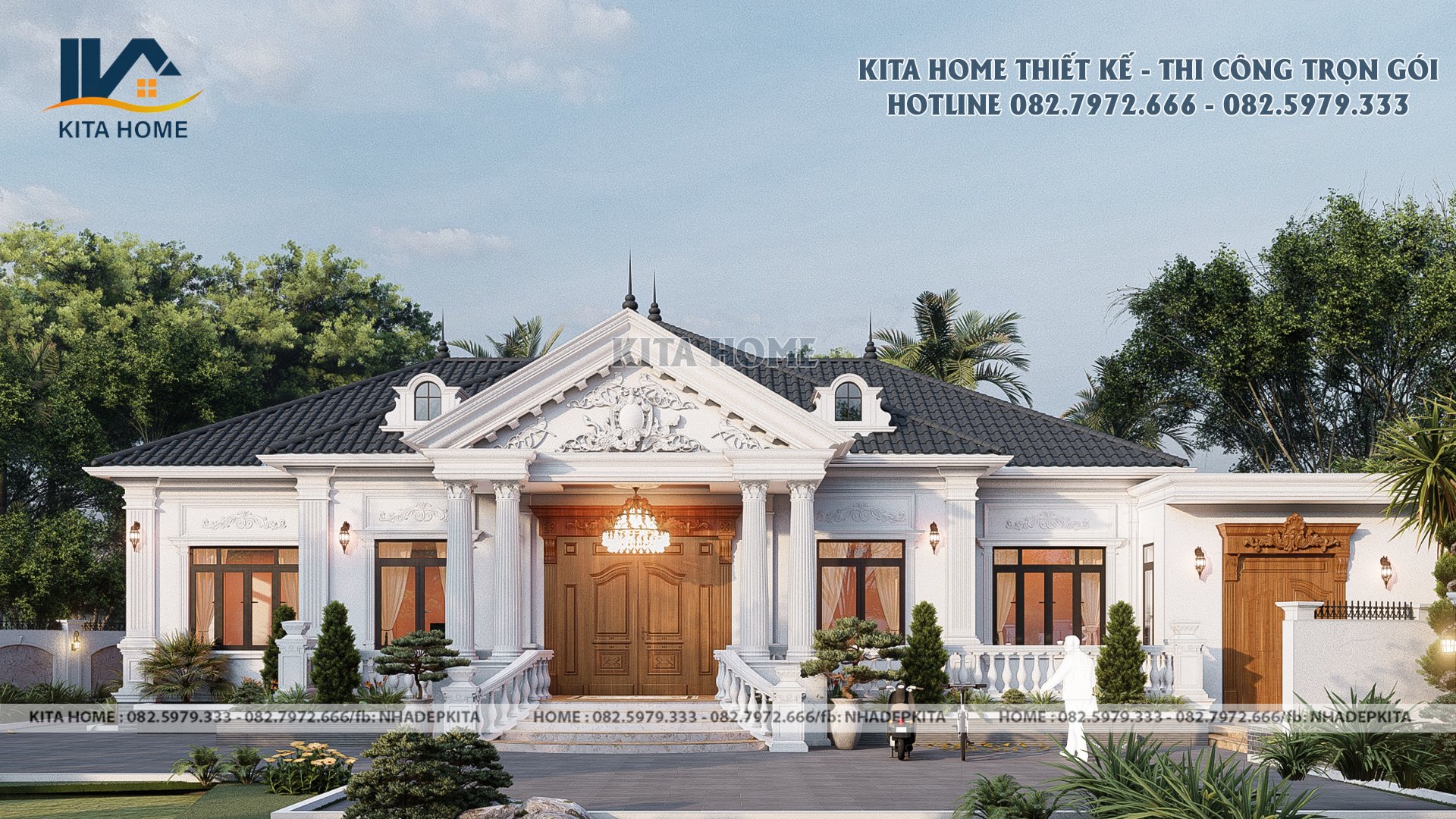 Nhà vườn mái Nhật