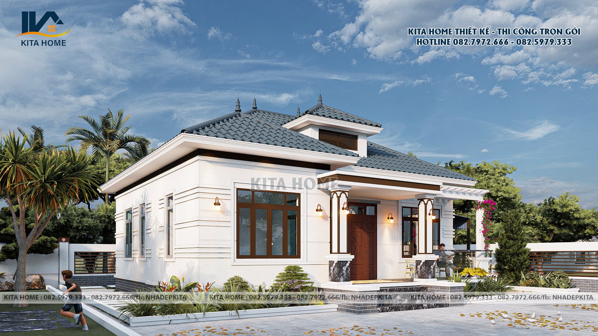Nhà vườn mái Nhật
