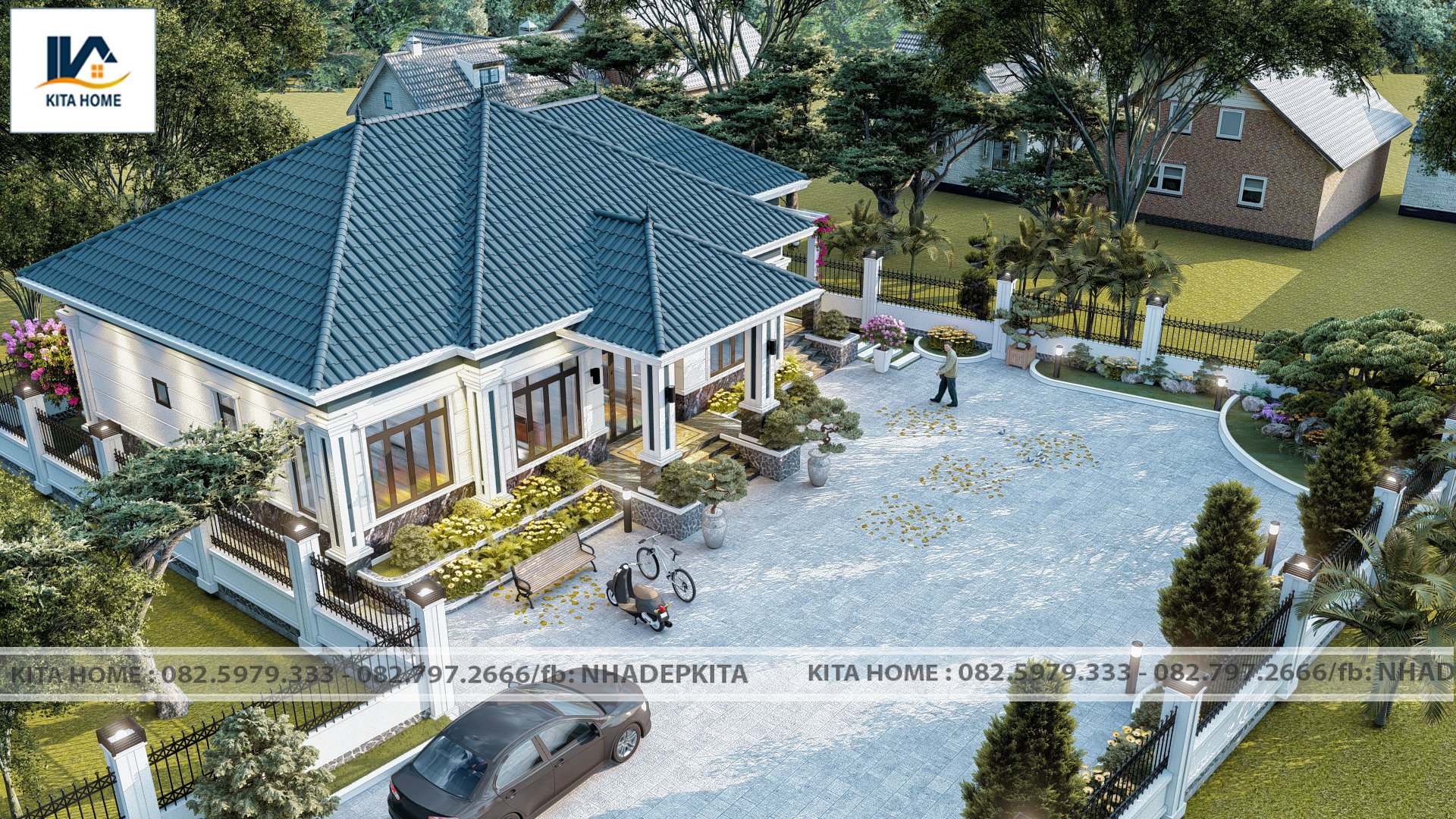 Nhà vườn mái Nhật