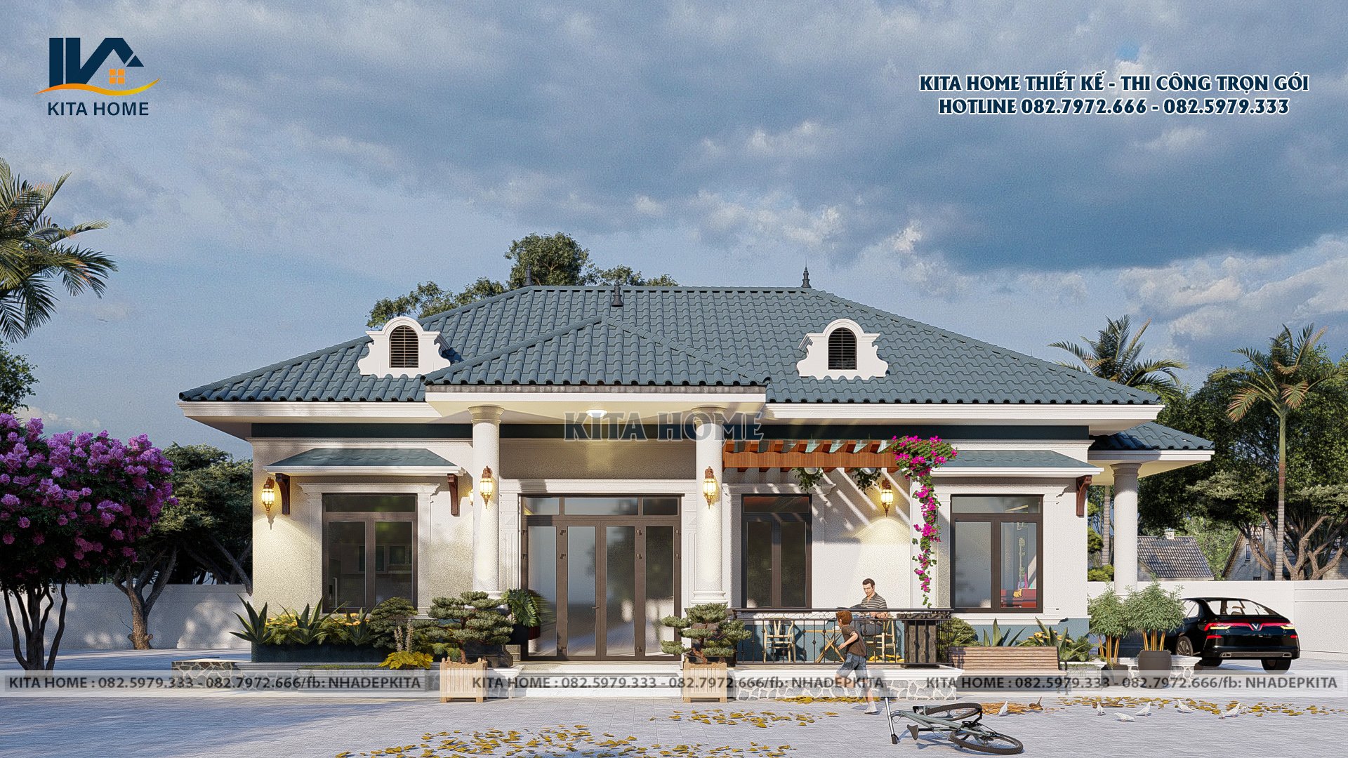 Nhà vườn mái Nhật