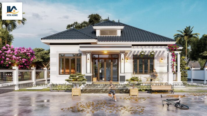 Nhà vườn mái Nhật 1