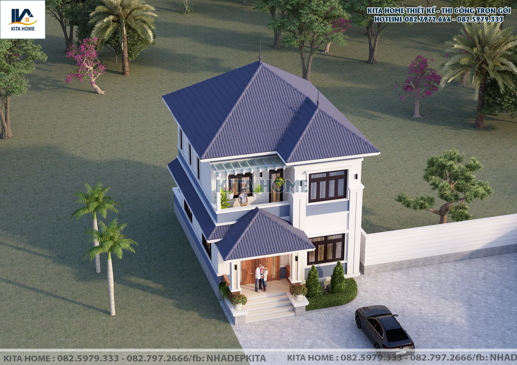 nhà 3 tầng 