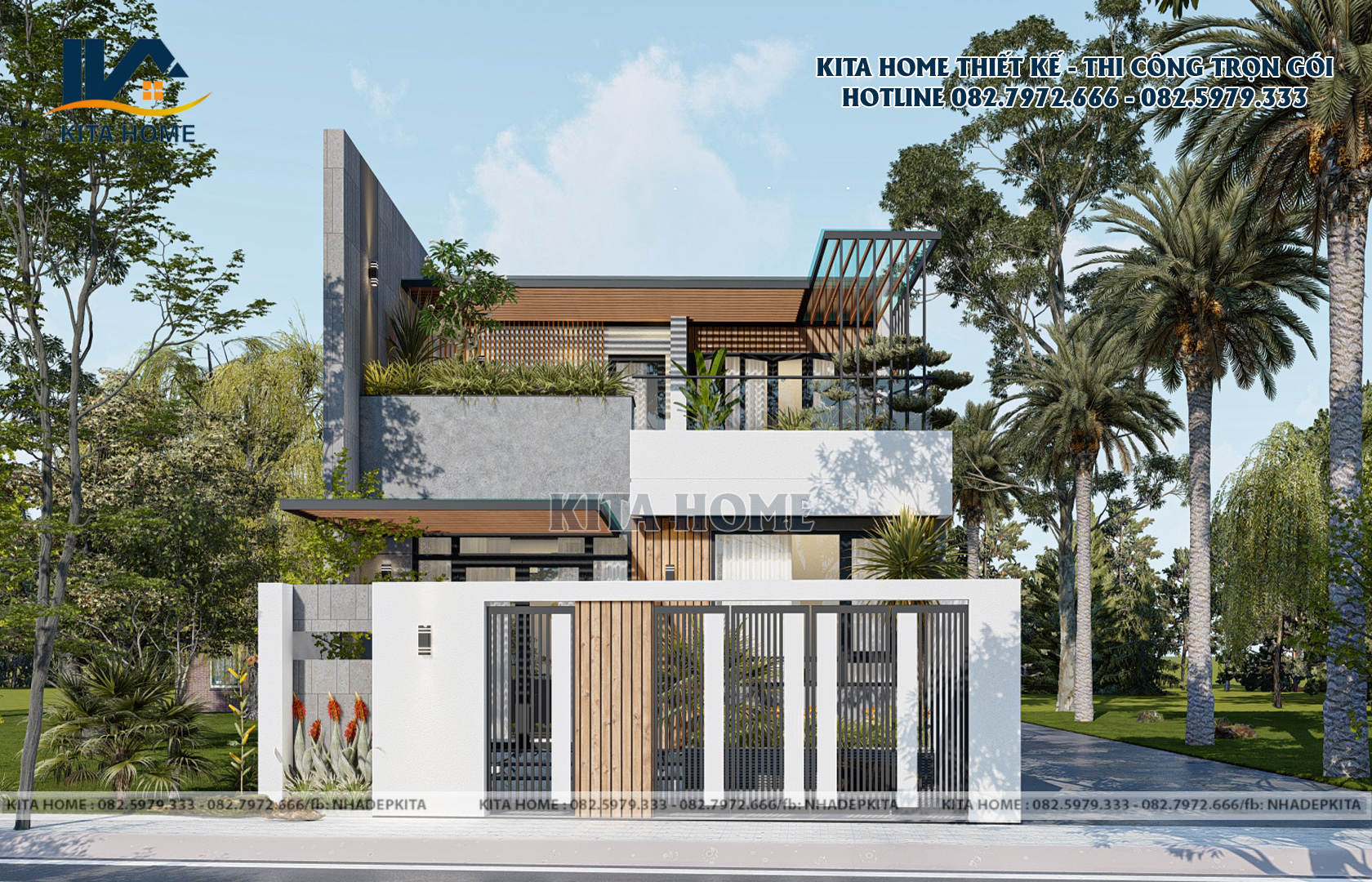 nhà 2 tầng