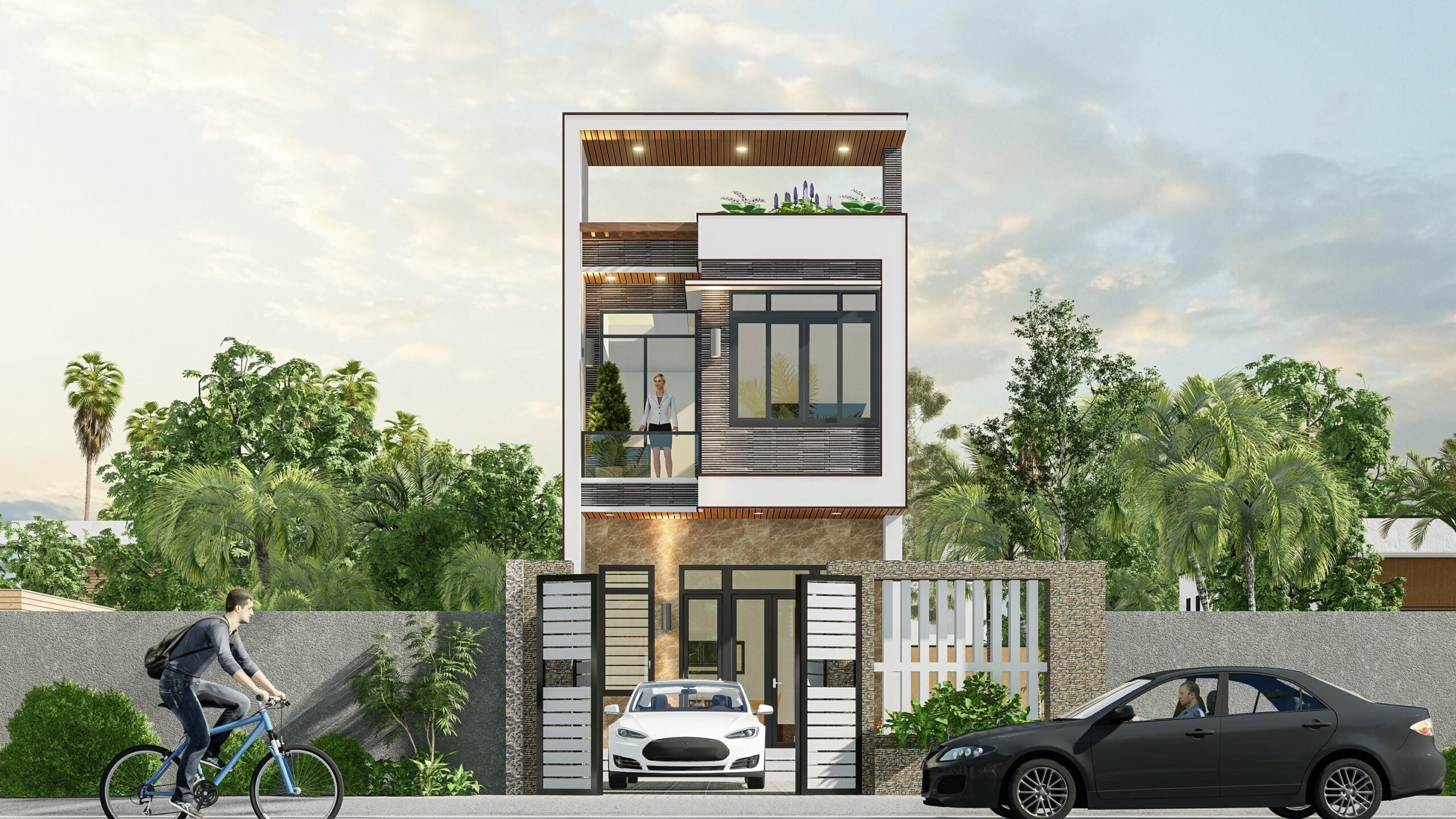 Nhà 3 tầng