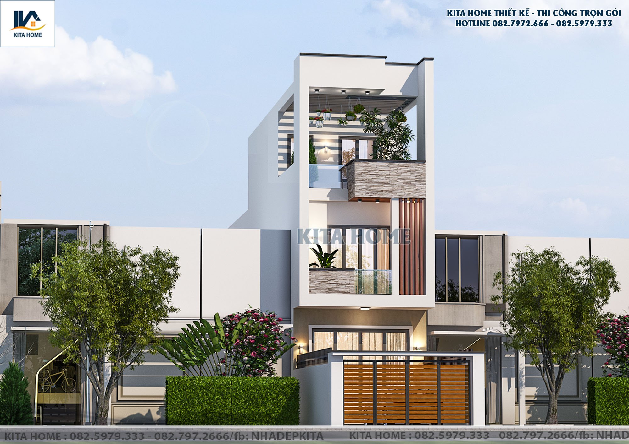 nhà 3 tầng