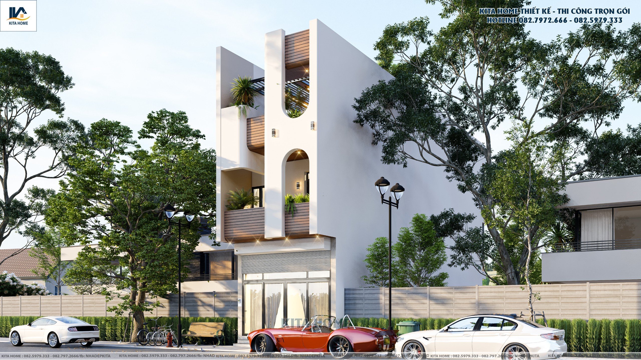 nhà 3 tầng