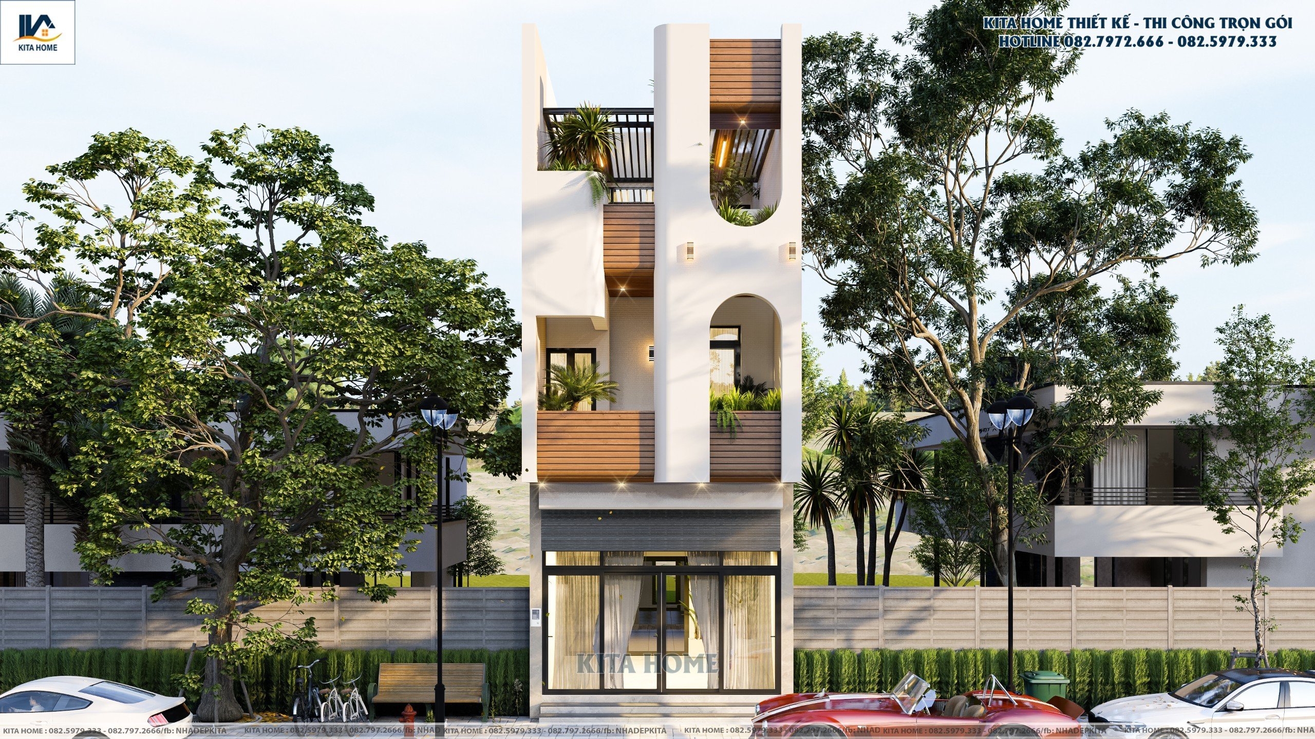 nhà 3 tầng