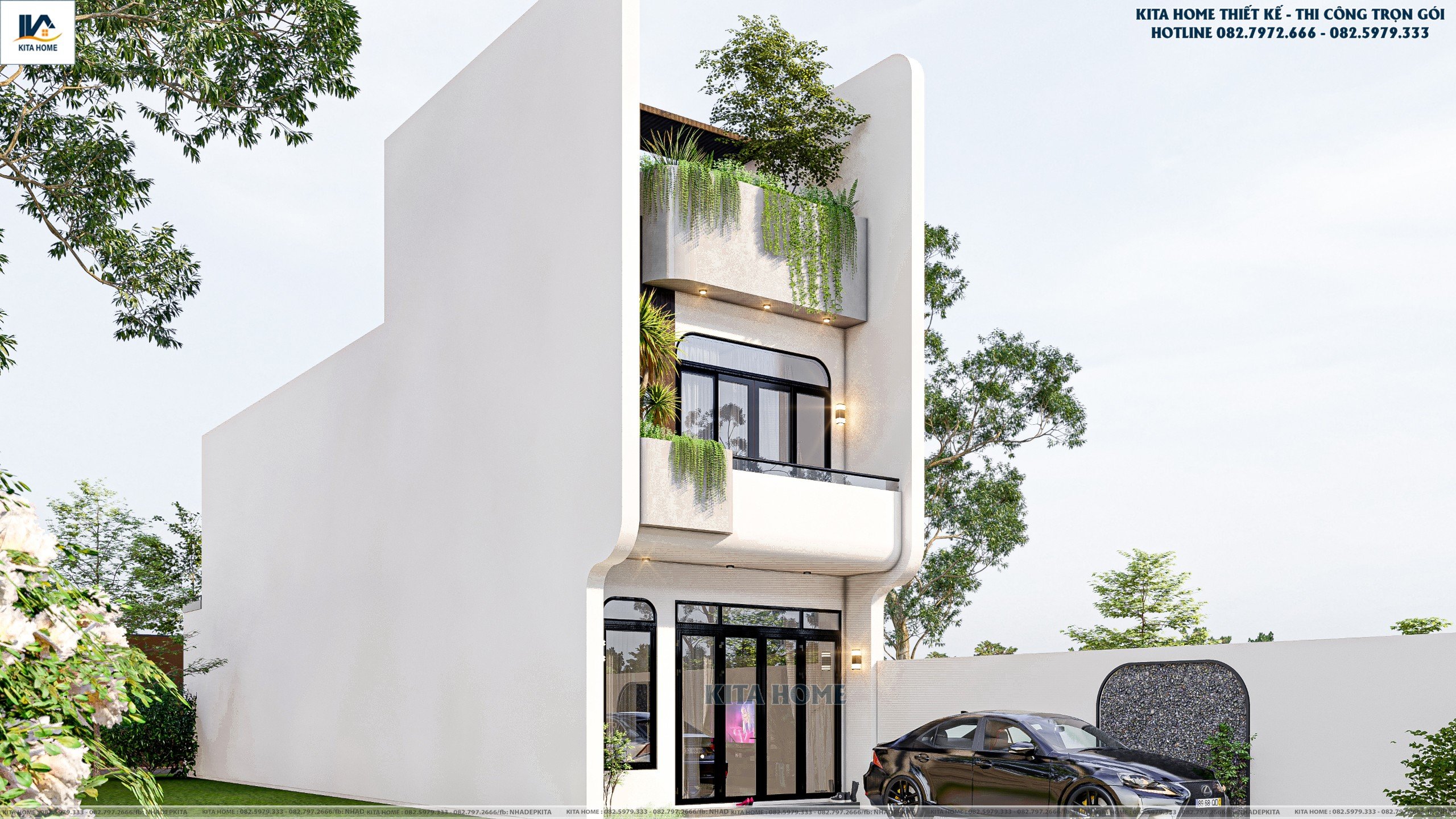 nhà 3 tầng