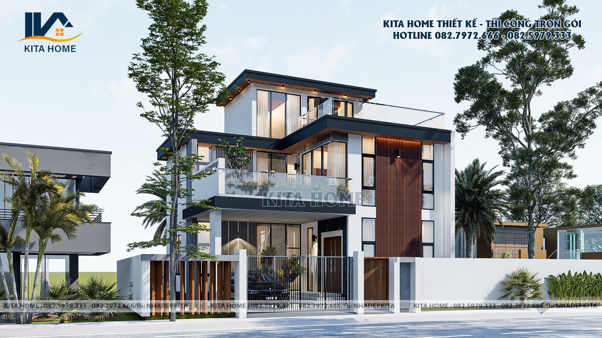 nhà 3 tầng