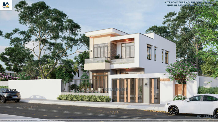 nhà phố 2 tầng