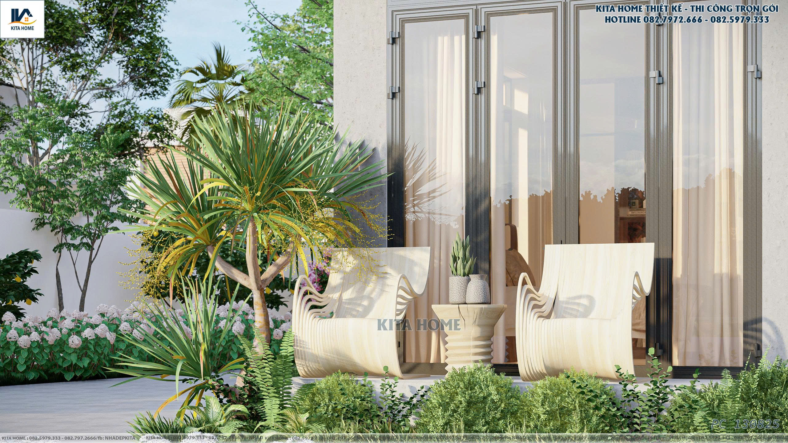 nhà phố 2 tầng