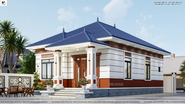 Nhà vườn mái Nhật anh Hùng