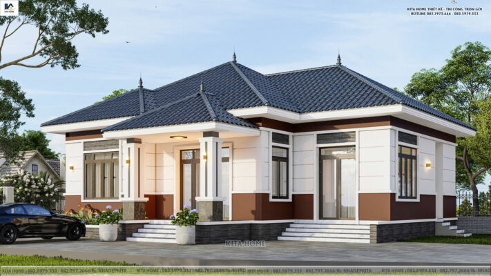 Nhà vườn mái Nhật