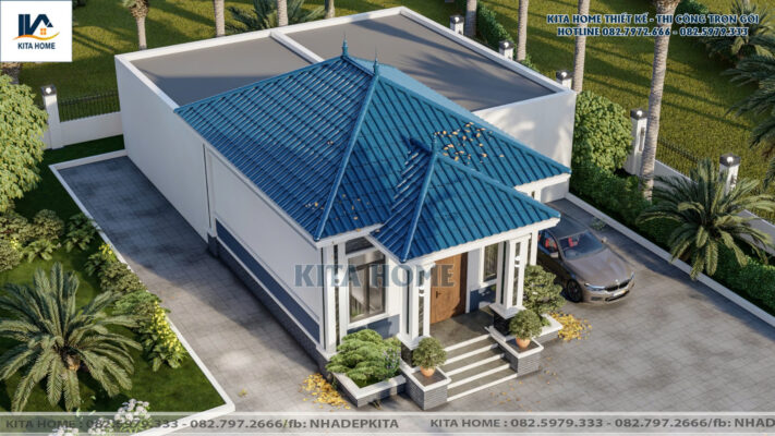 Nhà vườn mái Nhật anh Đạt