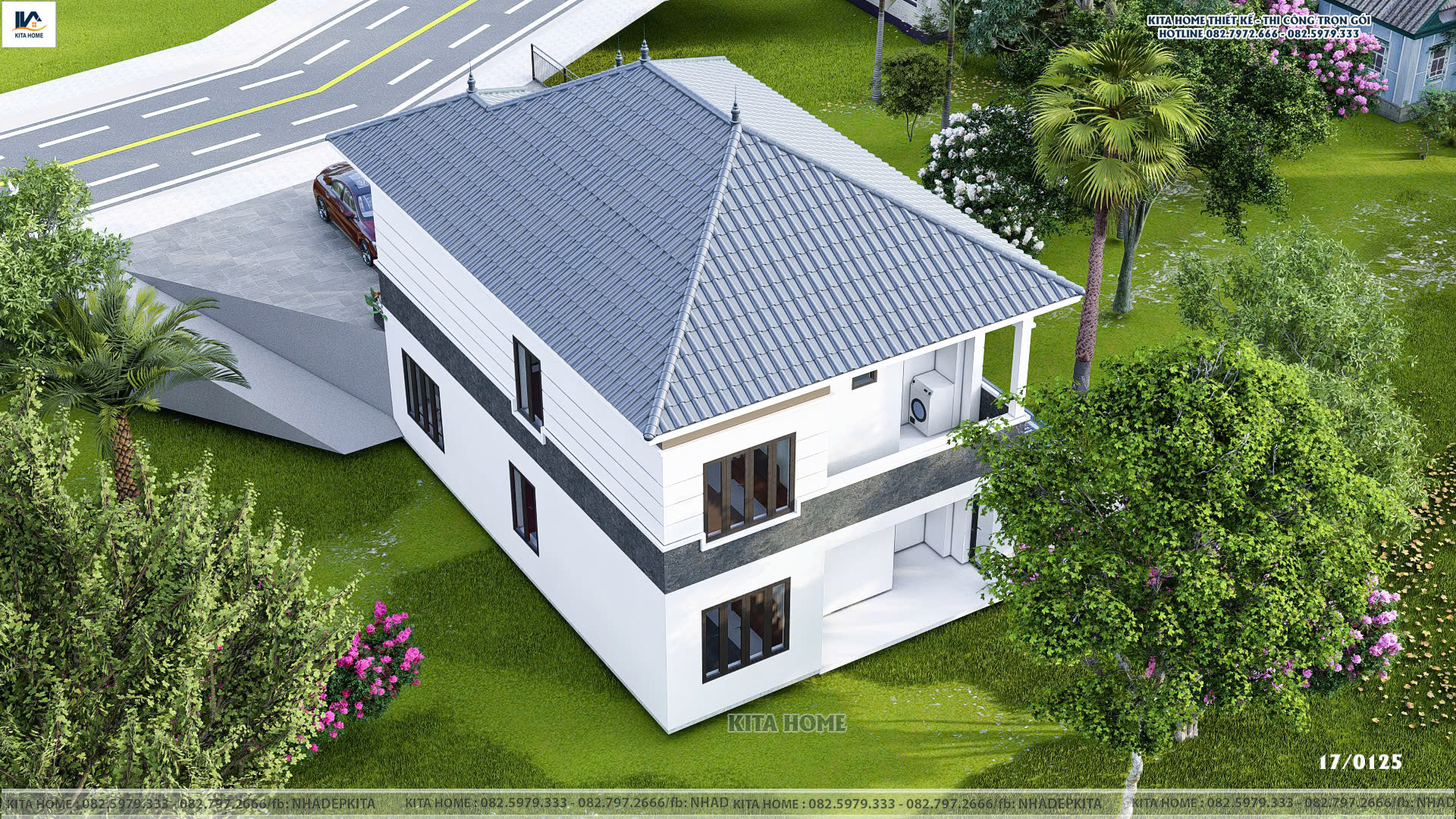 Nhà vườn mái Nhật