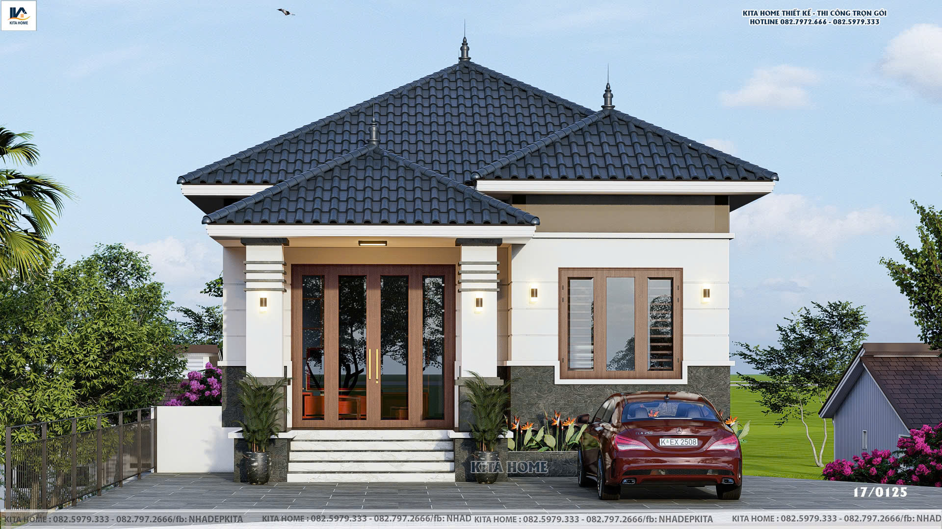 Nhà vườn mái Nhật