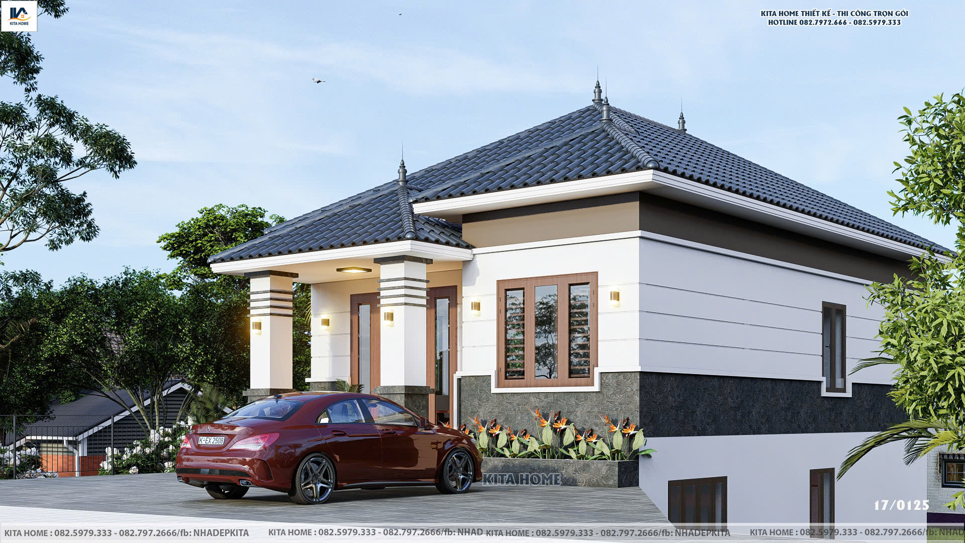 Nhà vườn mái Nhật