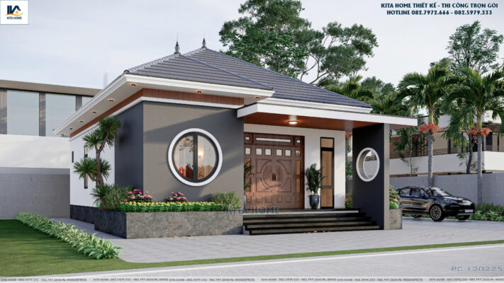 Nhà vườn mái Nhật