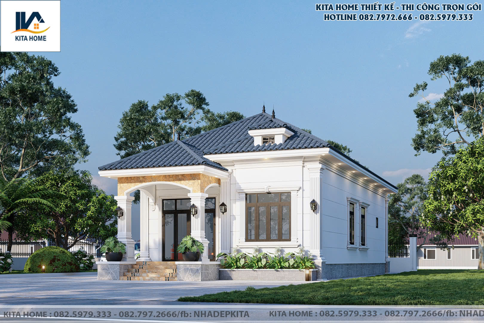 Nhà vườn mái Nhật
