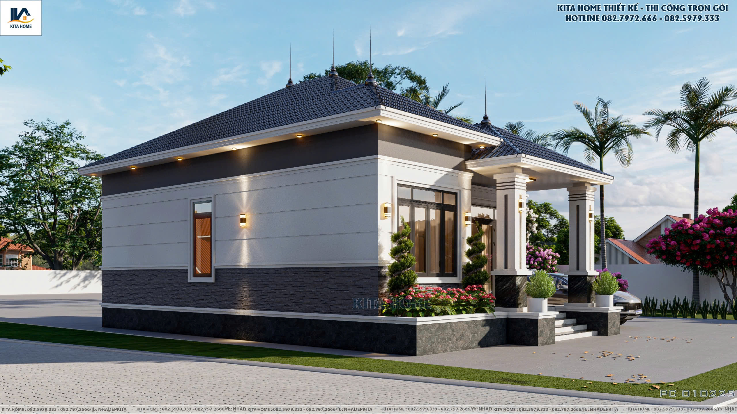 Nhà vườn mái Nhật