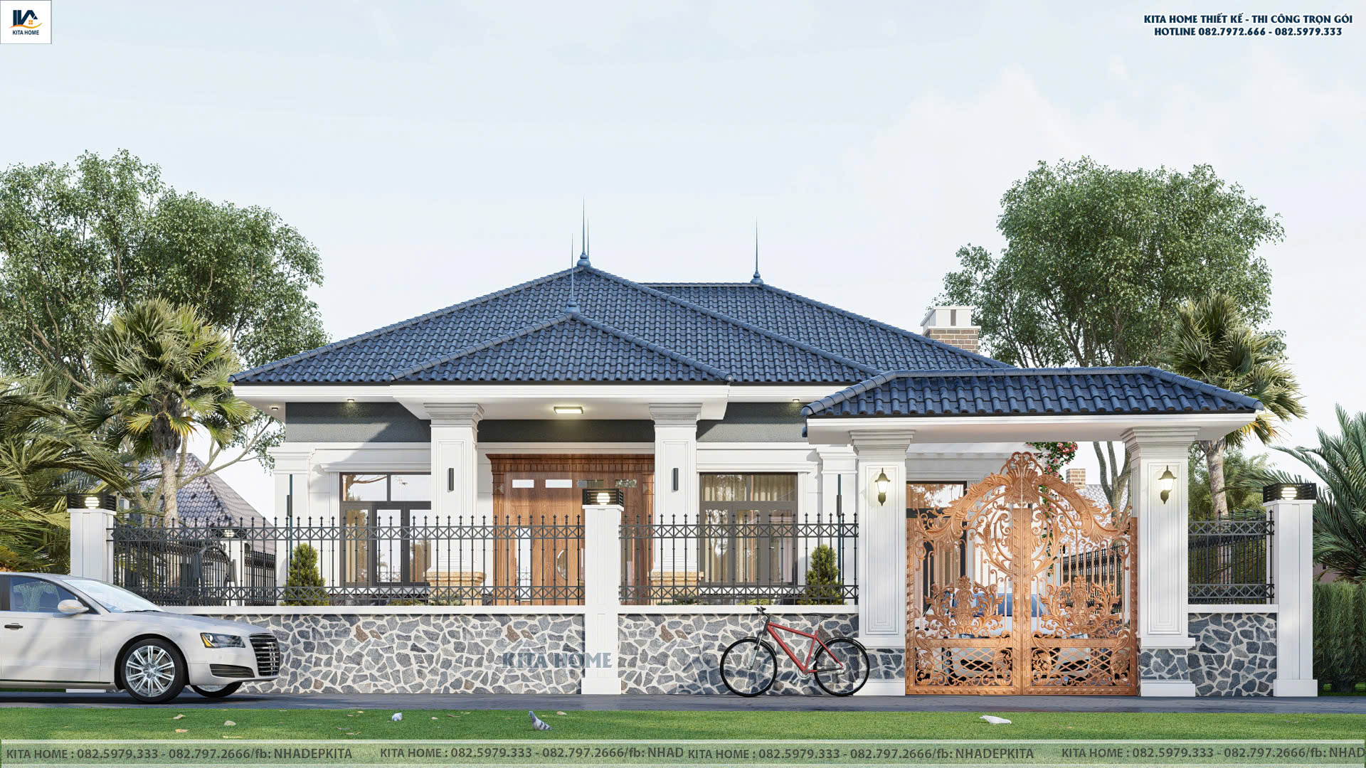 Nhà vườn mái Nhật cô Ngoan Hải Dương 