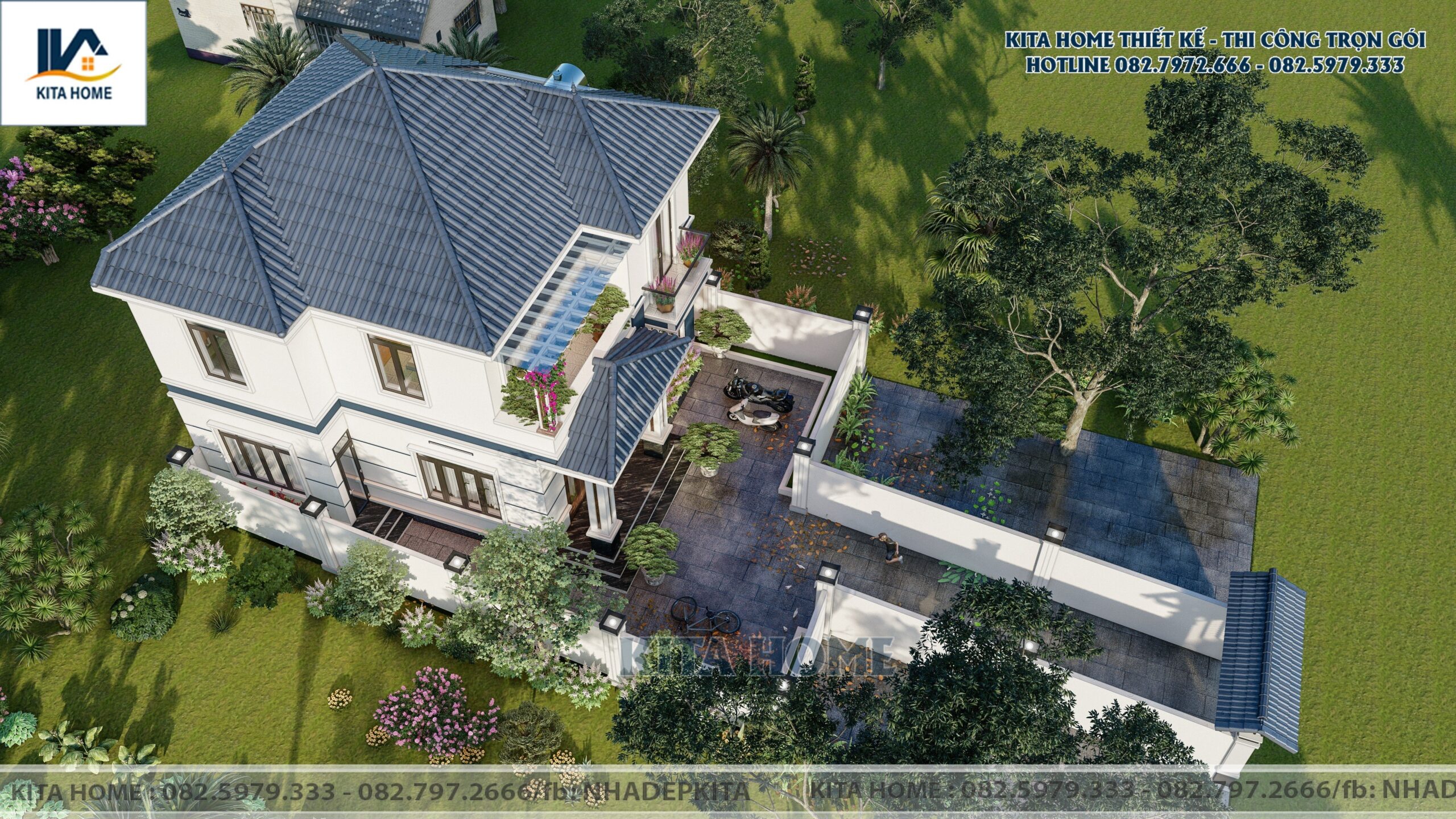 Biệt thự 2 tầng