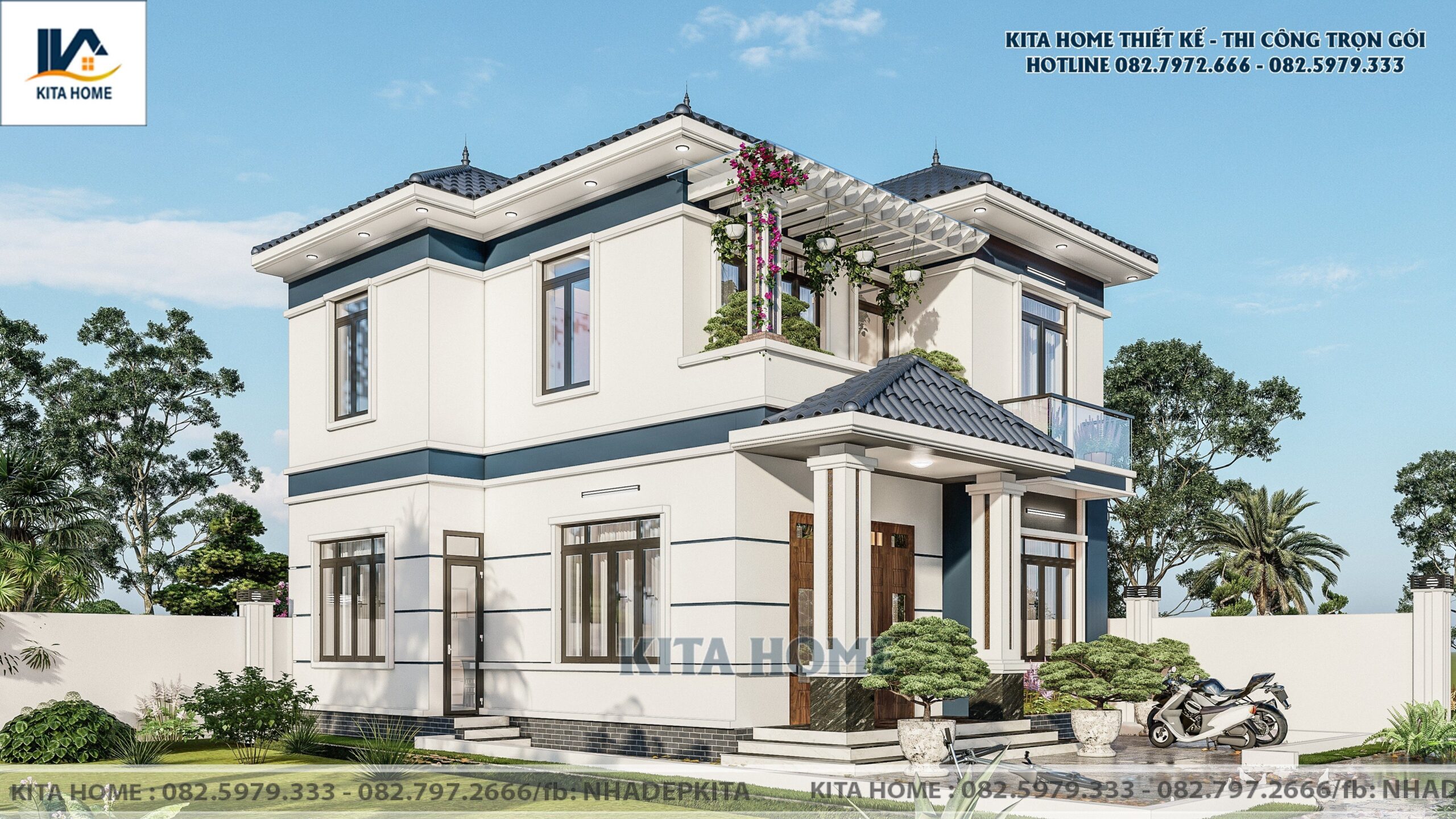 Biệt thự 2 tầng