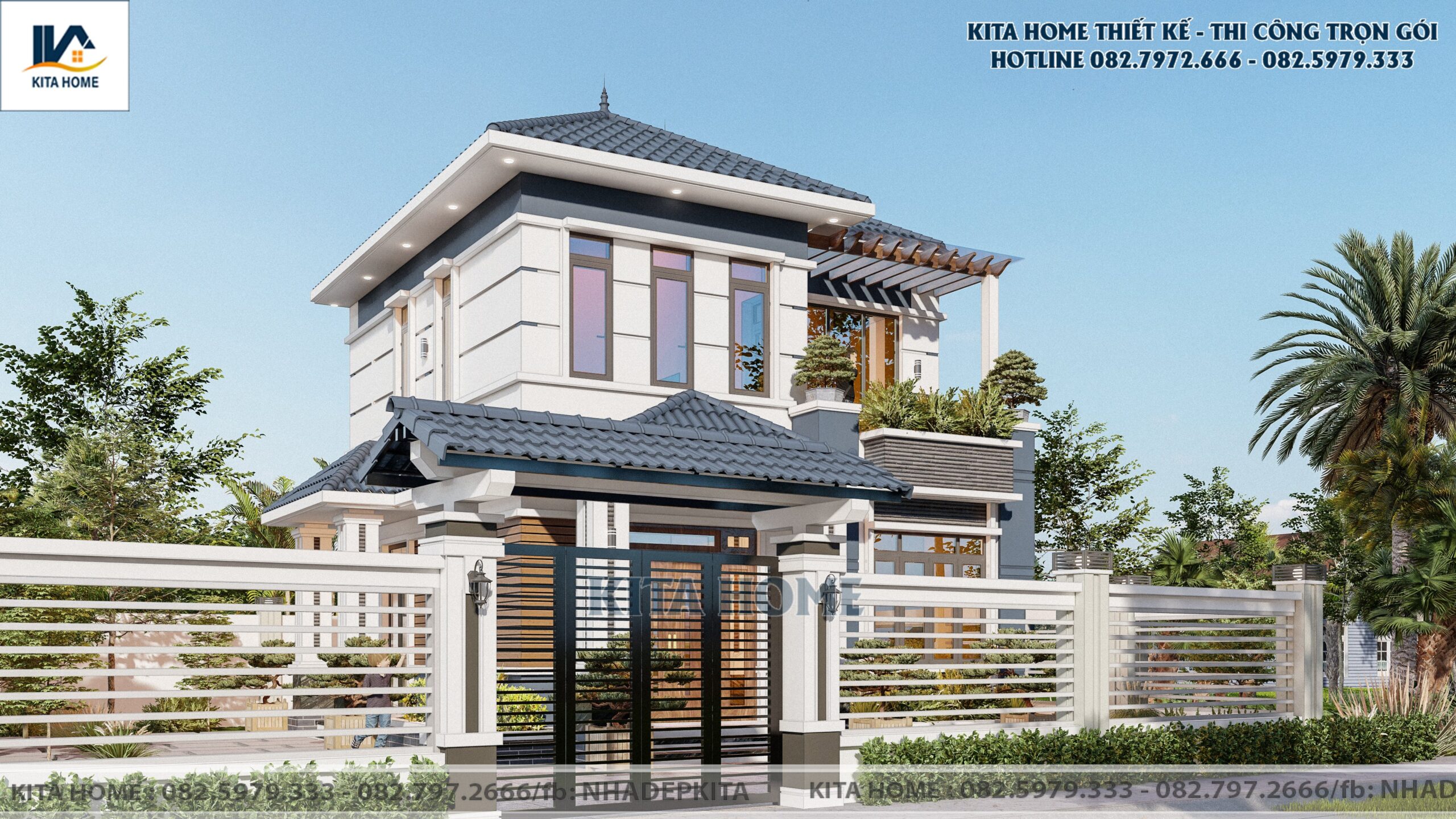 Biệt thự 2 tầng