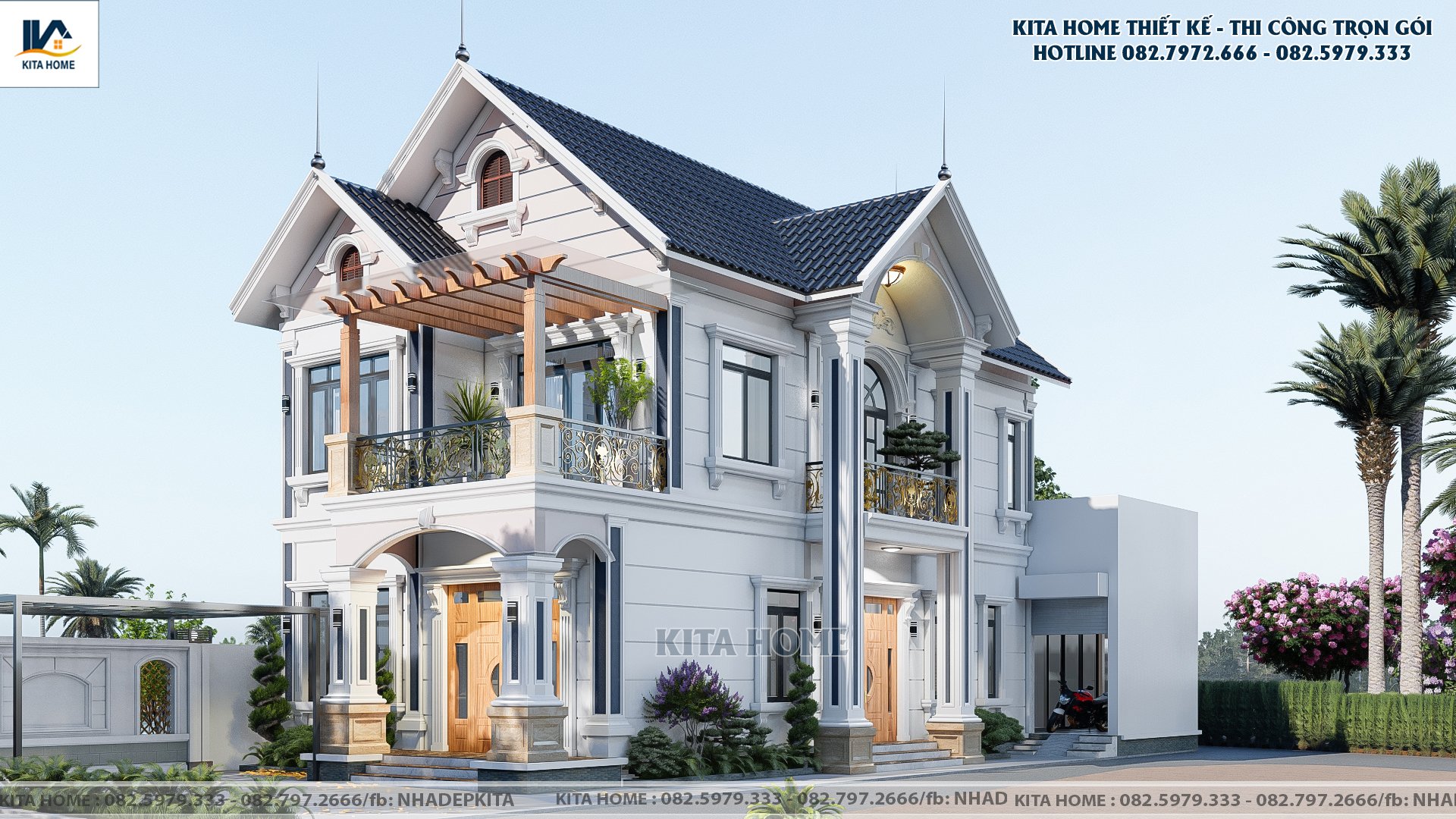 Biệt thự 2 tầng
