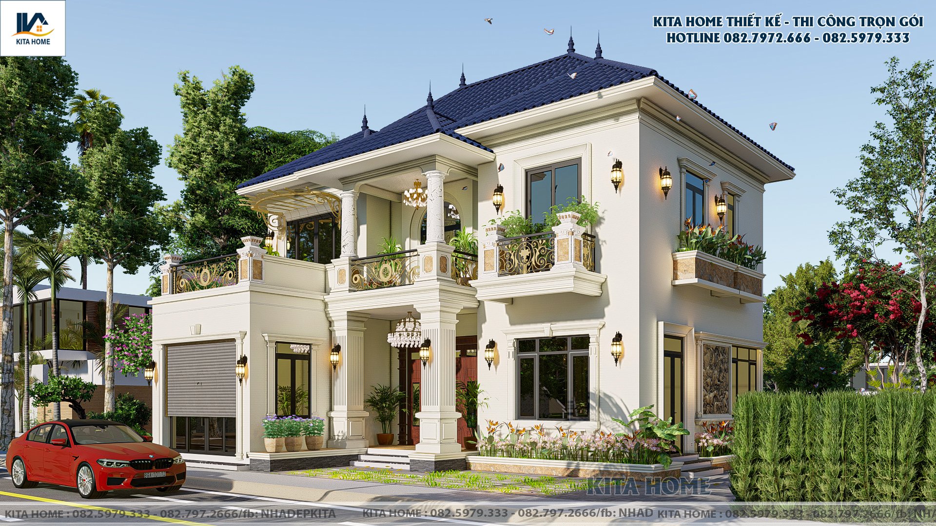 Biệt thự 2 tầng