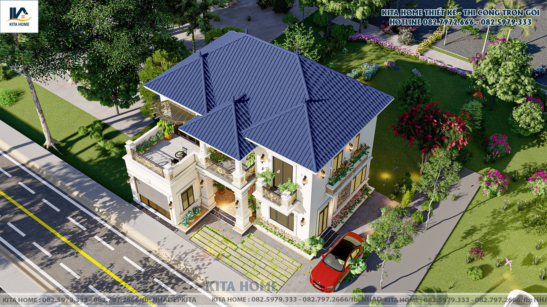 Biệt thự 2 tầng