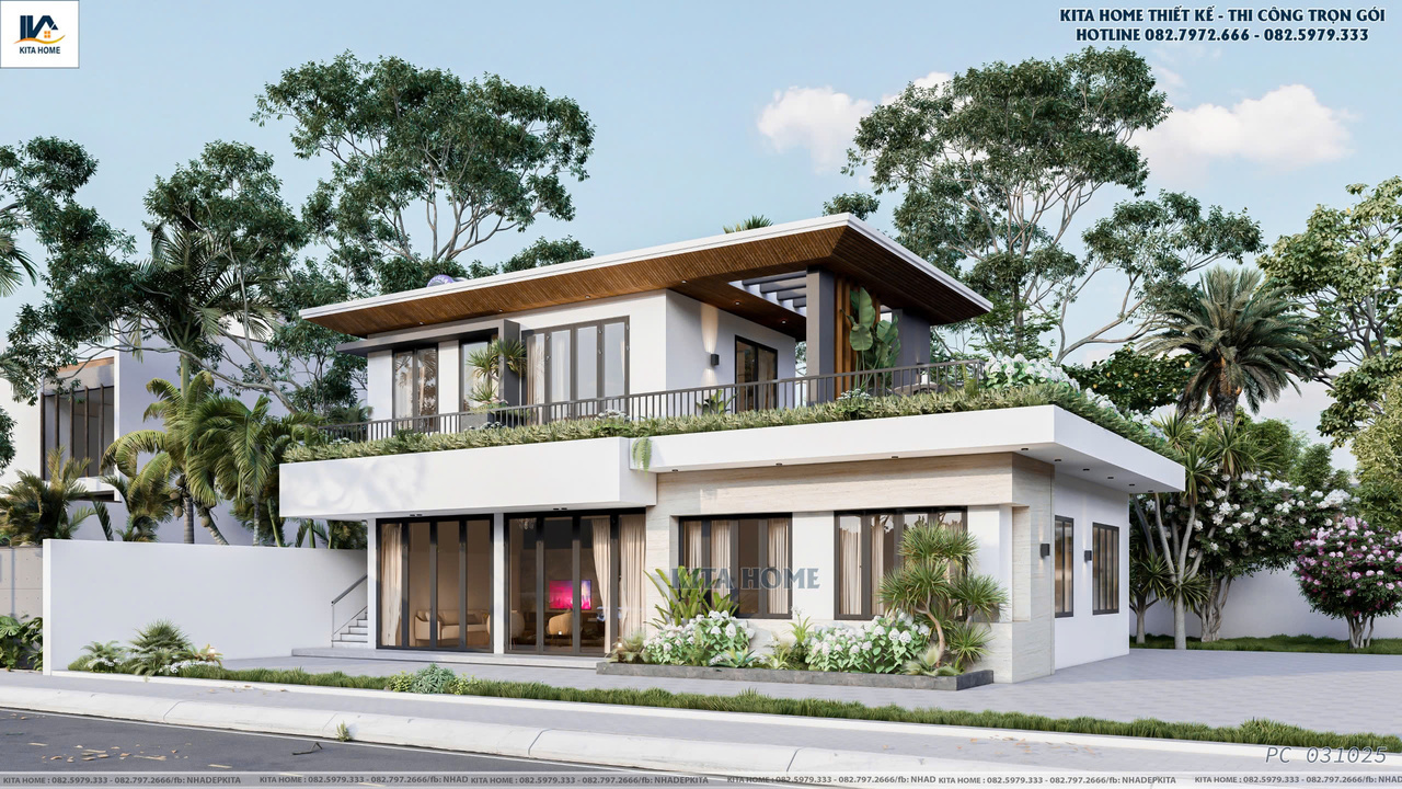 Nhà phố 2 tầng