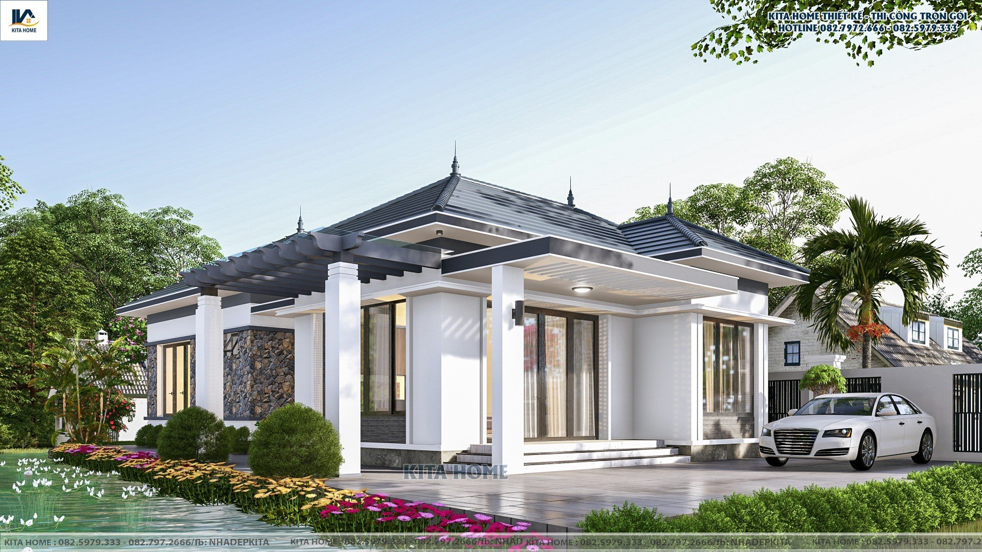 Nhà vườn mái Nhật