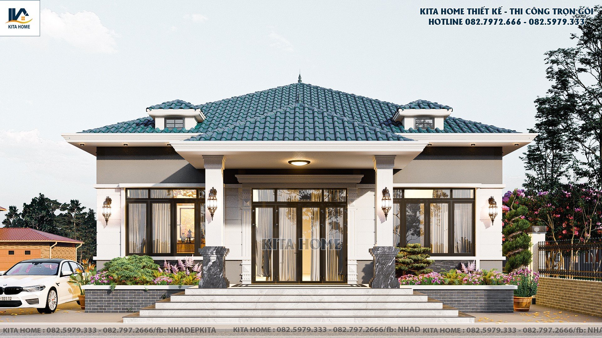 Nhà vườn mái Nhật