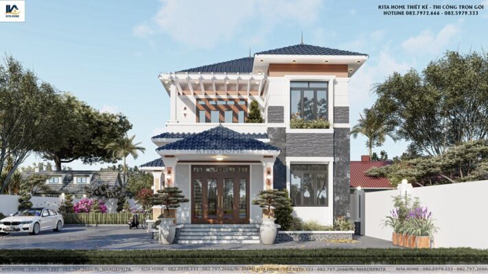 2 tầng mái Nhật