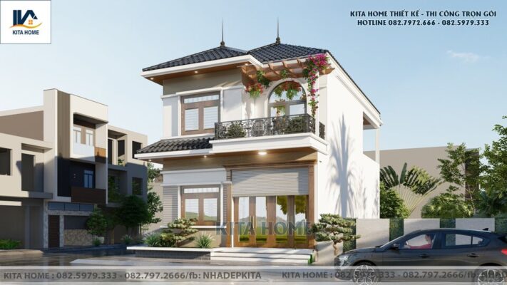 2 tầng mái Nhật