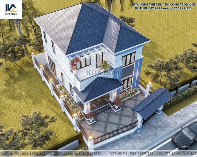 2 tầng mái Nhật