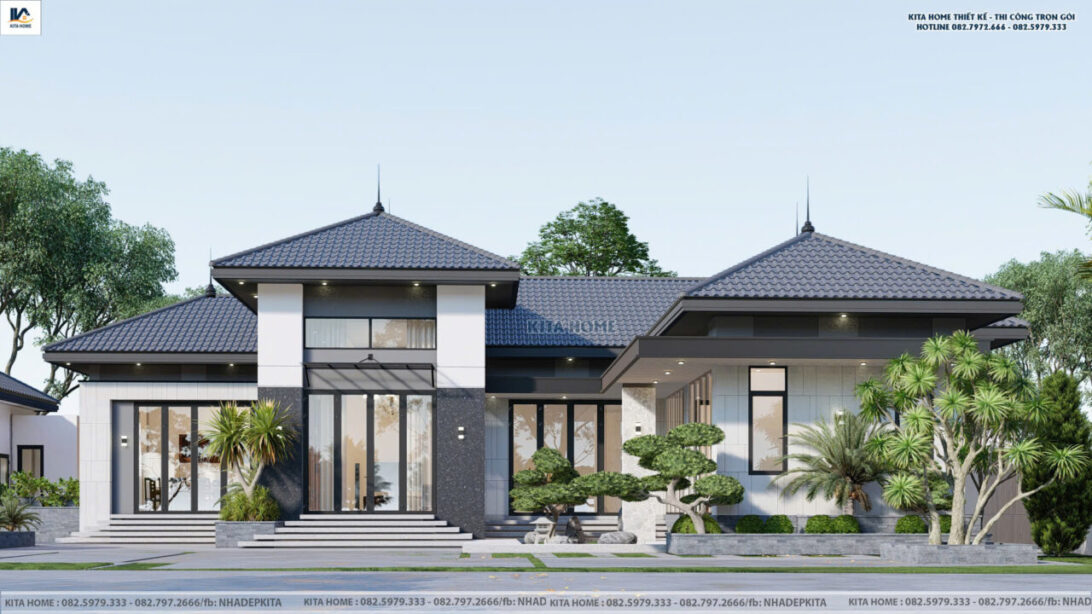 Mẫu nhà mái nhật hợp phong thủy