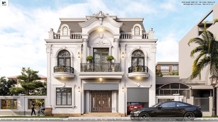 Biệt thự kiểu Pháp