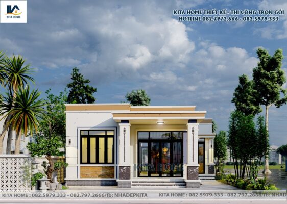 Nhà cấp 4 mái bằng