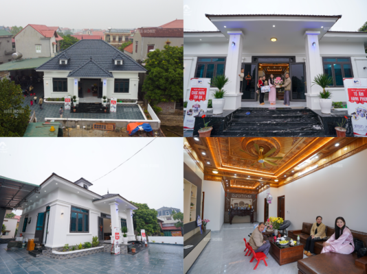 Mẫu nhà đúng hướng phong thủy đón tài lộc