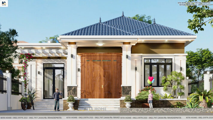 Nhà cấp 4 mái Nhật