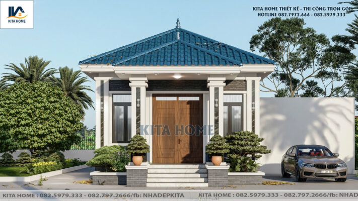 Nhà cấp 4 mái Nhật