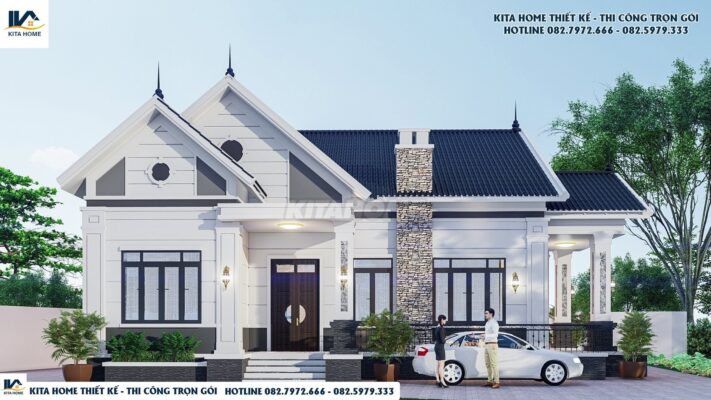 Nhà vườn mái Thái