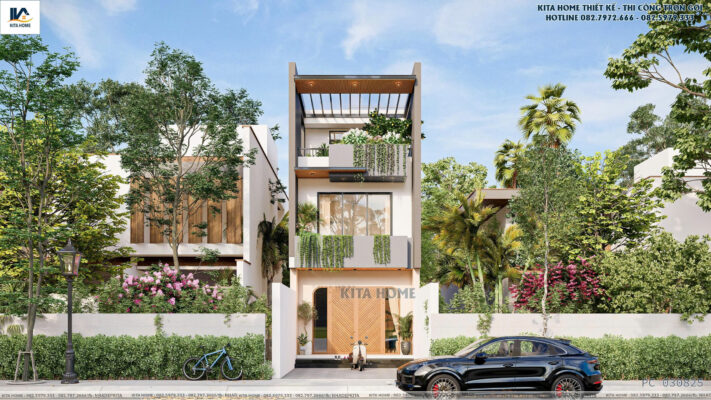 Nhà Phố 3 Tầng Hiện Đại Tại Quảng Ninh - Chị Trang